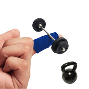 Mini Weight Lifting - Desktop Strength Training Game Adjustable Stress Relief Toy for Adults & Kids