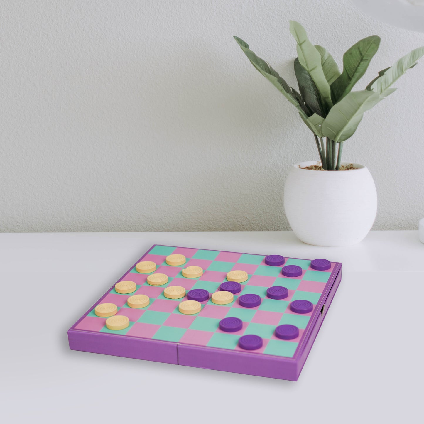 Colorful Checkers Set