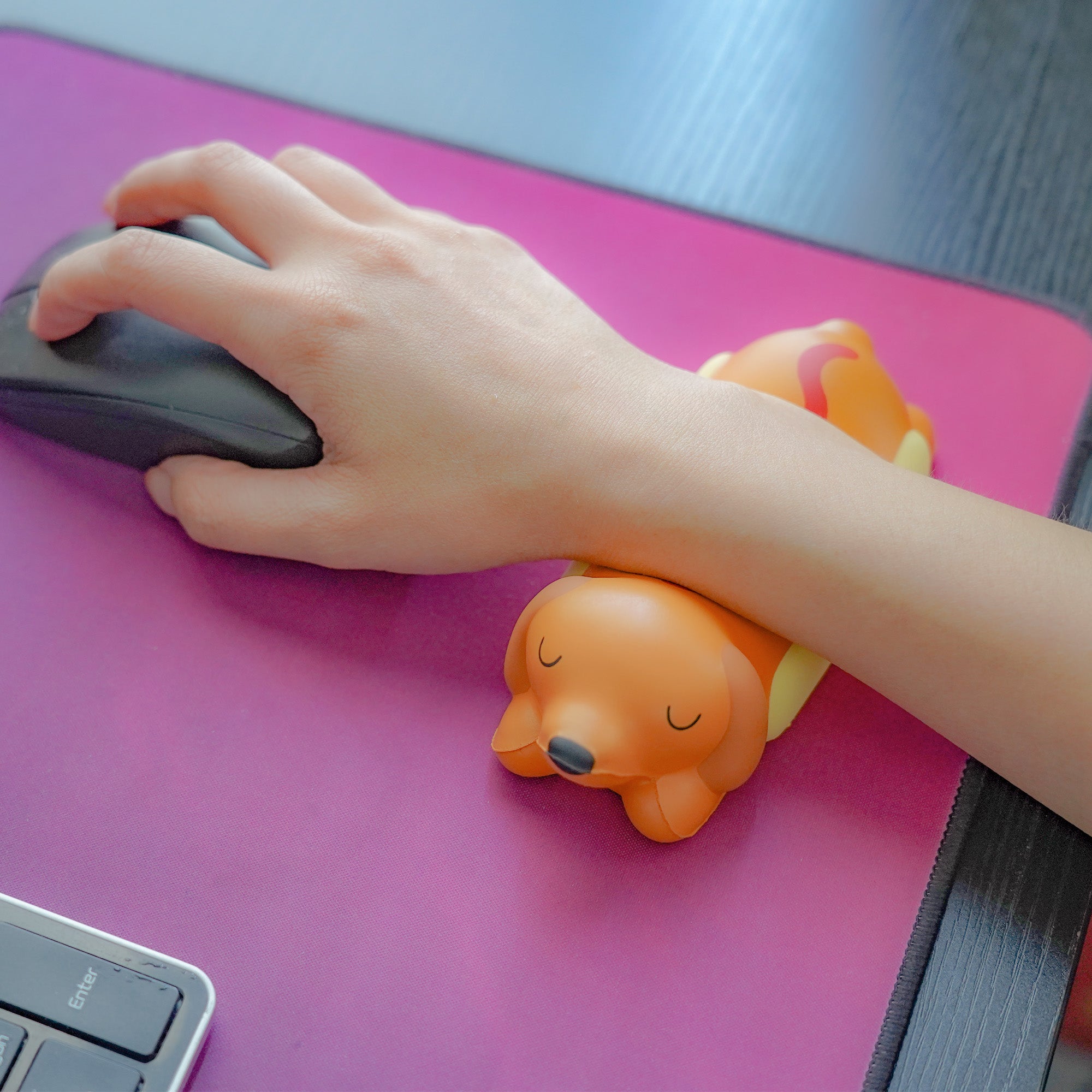 Hot Dog Wrist Rest