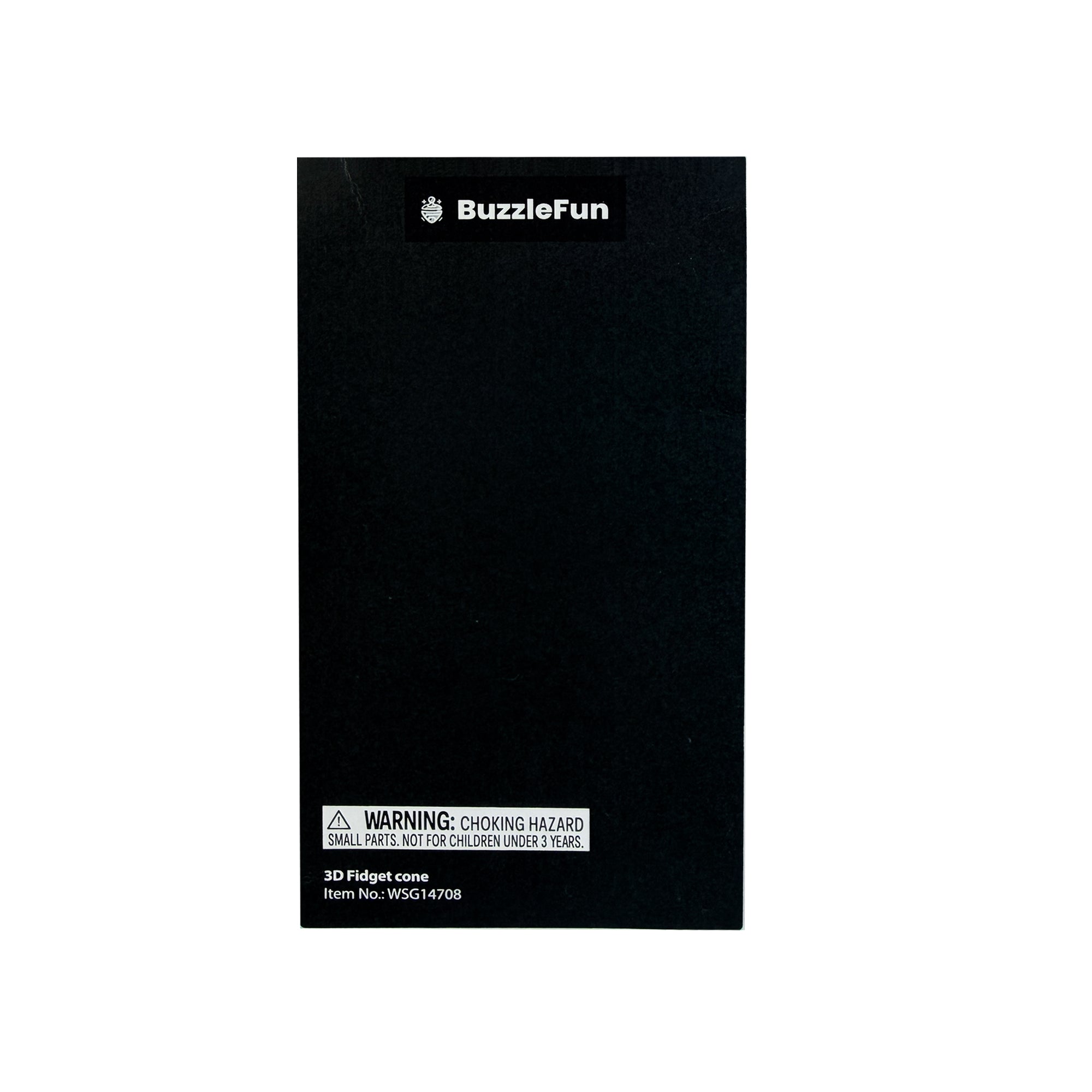 BuzzleFun 3D Fidget Cone