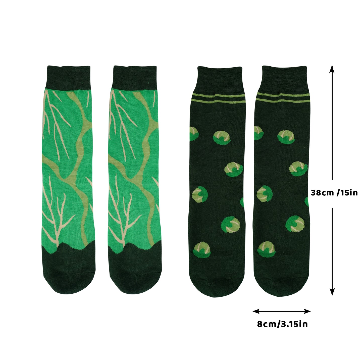 YOBRO Brussel Sprouts Socks WSG12726