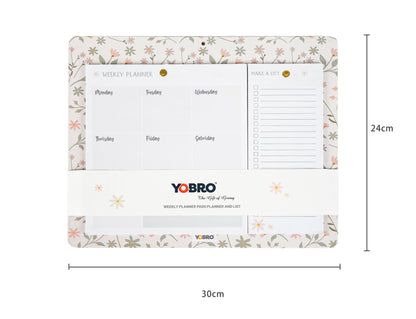 YOBRO Positivity Weekly Planner WSG13581