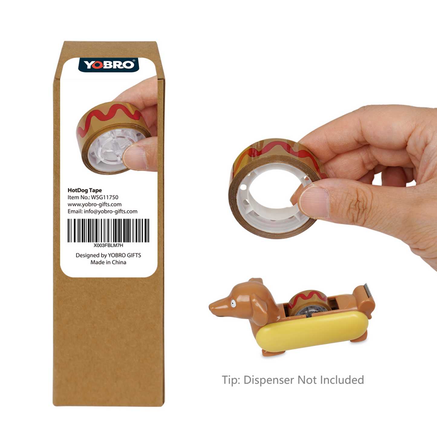 YOBRO Hotdog Tape 7 Rolls WSG11750