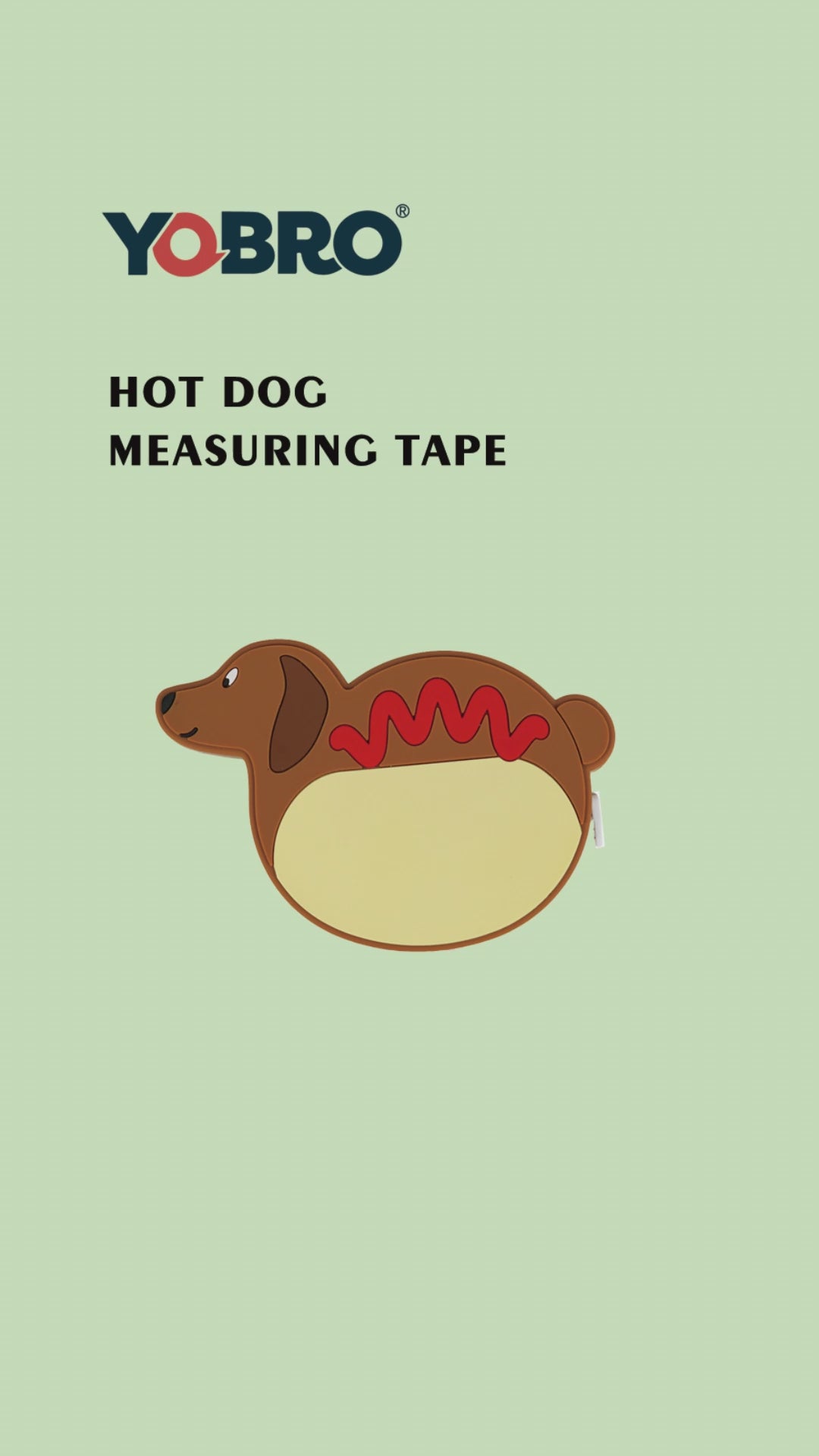 Ruban à mesurer pour hot-dogs