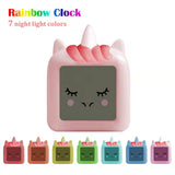 YOBRO Unicorn Alarm Clock Pink WSG4035-Pink