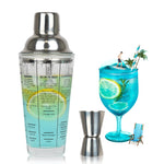 YOBRO Glass Cocktail Shaker WSG11833