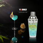 YOBRO Glass Cocktail Shaker WSG11833