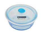 YOBRO Round Glass Lunch Box for Students office workers travelers