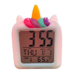 YOBRO Unicorn Rainbow Clock WSG4035