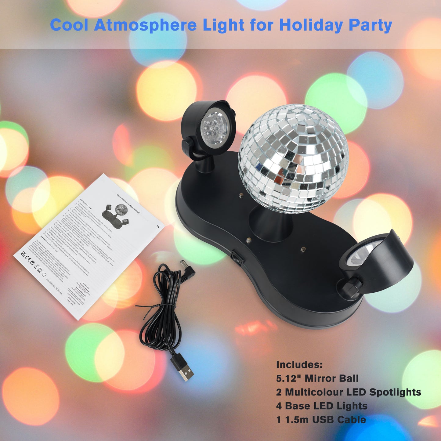 YOBRO Disco Ball Light WSG8028