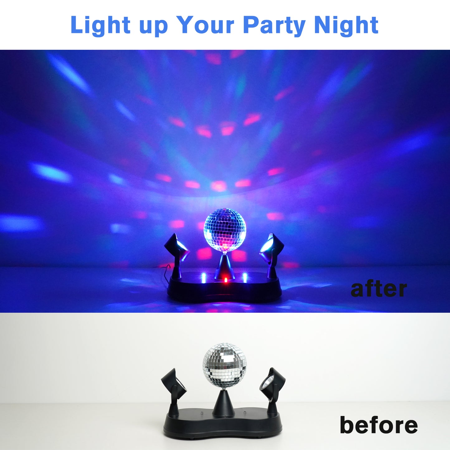 YOBRO Disco Ball Light WSG8028