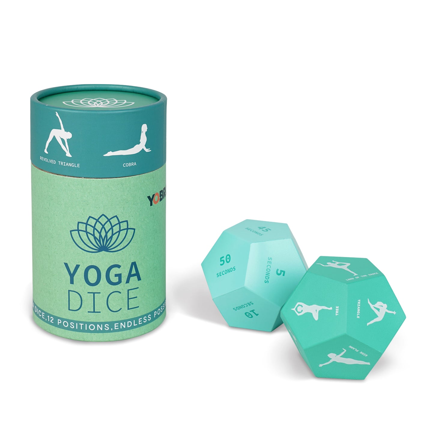 YOBRO Yoga Dice Game WSG10880